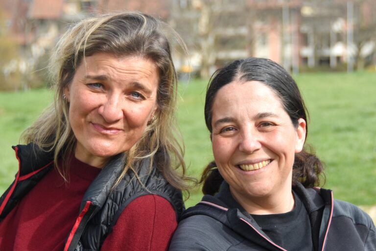 Alex et Barbara de l'association Alba